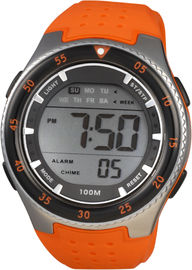 Mężczyźni zwijające Sportowy Męski zegarek z cyfrowym 100m Wodoodporny Chronograph