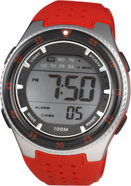 Mężczyźni zwijające Sportowy Męski zegarek z cyfrowym 100m Wodoodporny Chronograph