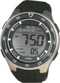 Mężczyźni zwijające Sportowy Męski zegarek z cyfrowym 100m Wodoodporny Chronograph