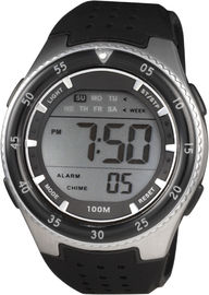 Mężczyźni zwijające Sportowy Męski zegarek z cyfrowym 100m Wodoodporny Chronograph