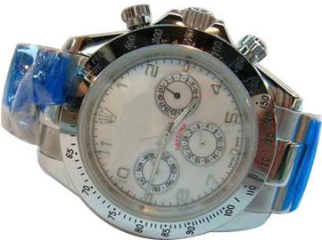Wyświetlacz Metalowy pasek Mężczyźni kwarcowy zegarek analogowy Time Business Watch